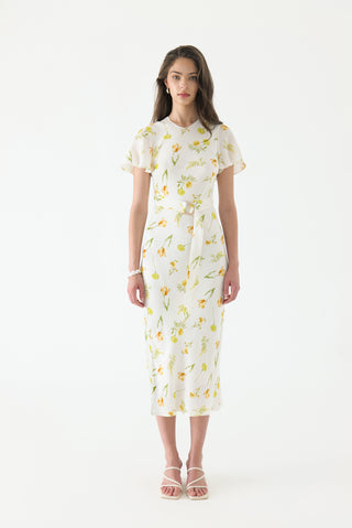 Juliet Belt Midi Dress