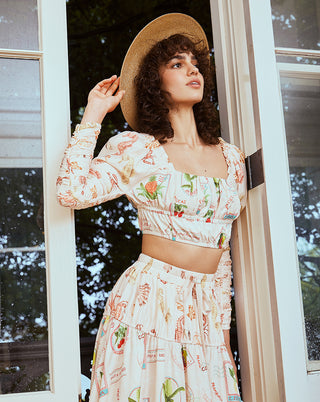 Jeanne Crop Top