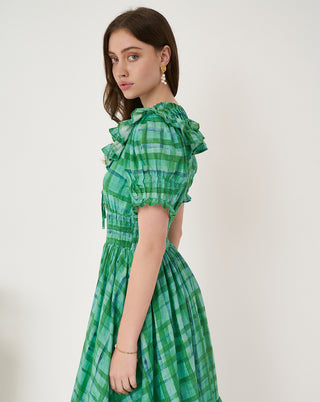 Chloe Pintuck Midi Dress