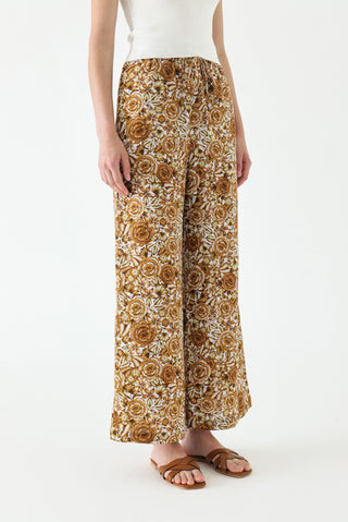 Rosalia Linen Straight Leg Pants