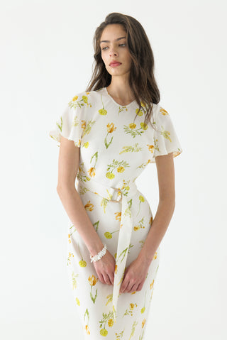 Juliet Belt Midi Dress