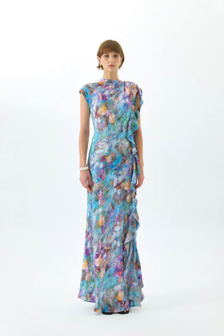 HARPER SILK MAXI DRESS
