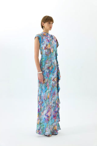 HARPER SILK MAXI DRESS
