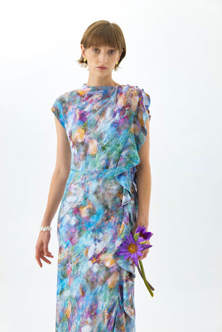 HARPER SILK MAXI DRESS