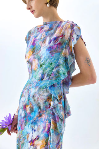 HARPER SILK MAXI DRESS