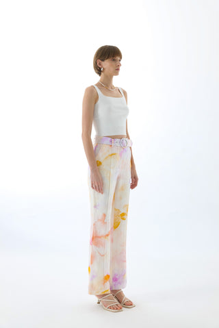 JOSEPHINE FLARE BELT PANTS