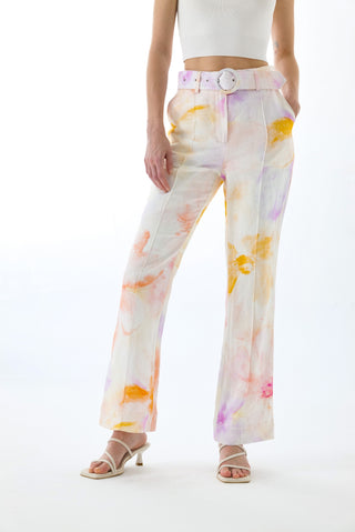JOSEPHINE FLARE BELT PANTS