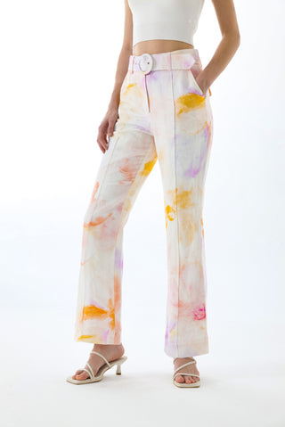 JOSEPHINE FLARE BELT PANTS