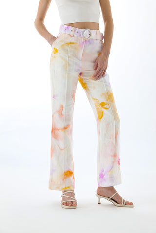 JOSEPHINE FLARE BELT PANTS