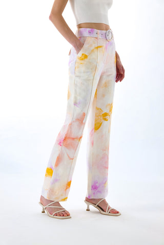 JOSEPHINE FLARE BELT PANTS