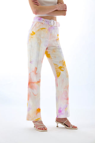 JOSEPHINE FLARE BELT PANTS