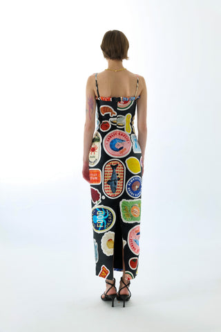 FLORENCE STRAPLESS MAXI DRESS BLACK