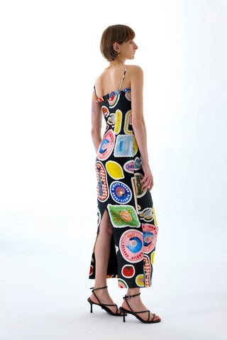 FLORENCE STRAPLESS MAXI DRESS BLACK