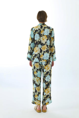 CHARCOAL BLOSSOM PYJAMA SET